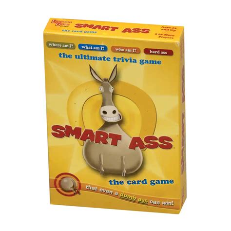 Trivia Smart Ass Card Games 